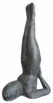 Sitting woman in Yoga position, ca. 30 cm H 
